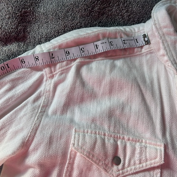 We the Free distressed denim white jacket - Picture 13 of 14